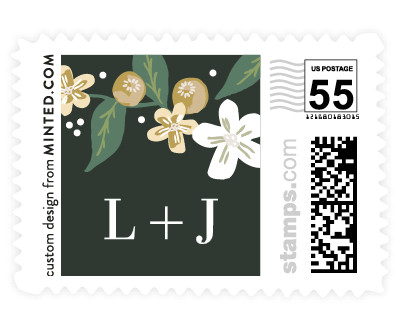'Climbing Rose (F)' stamp design