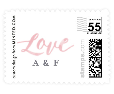 'Love (B)' postage stamp