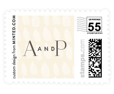 'Wild And Free (B)' wedding stamp