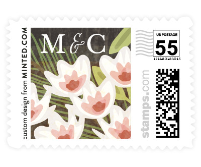 'Rustic Ranch' wedding stamp