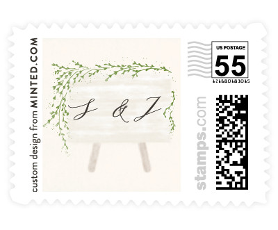 'Winona' wedding stamp