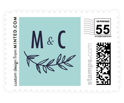 'Minimally Chic (E)' wedding stamps