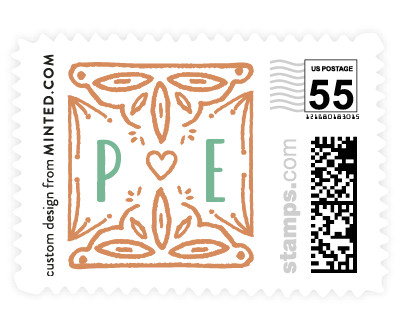 'Ink Detailing Frame (F)' stamp design