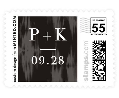 'Elegant Ikat (F)' postage stamp