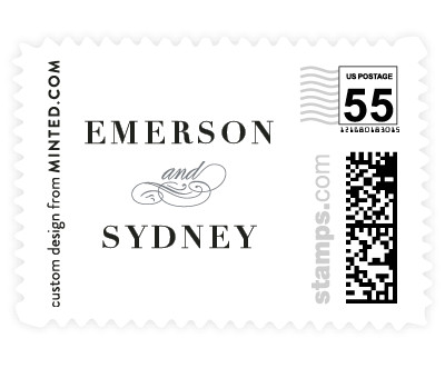 'Semiformal' stamp design