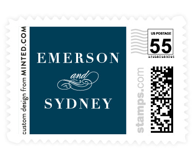 'Semiformal (C)' wedding stamps