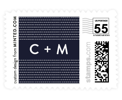 'Modern Glam (B)' stamp design