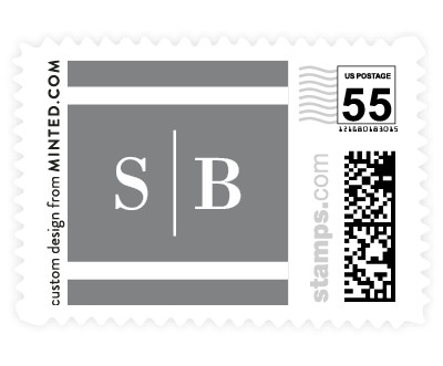 'Classic Monogram (G)' stamp