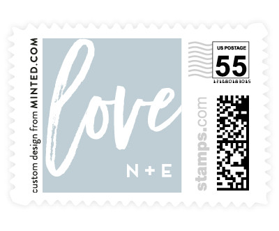 'Scripted With Love (C)' postage stamps