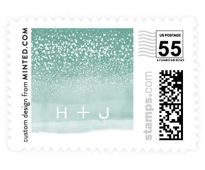 'Zen Horizons (B)' wedding stamps