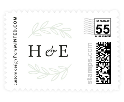 'Gilded Evergreen (F)' postage