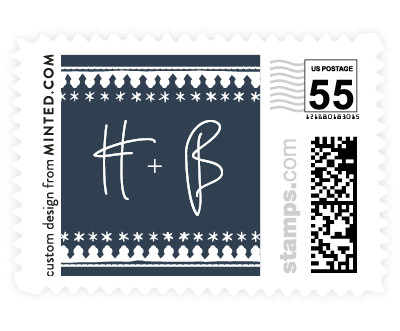 'Trinkets (F)' wedding stamp
