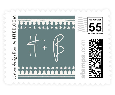 'Trinkets (H)' stamp design