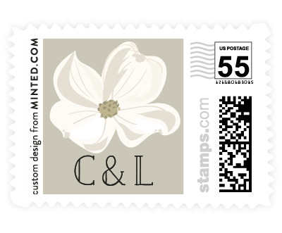 'Petal Surround (E)' stamp