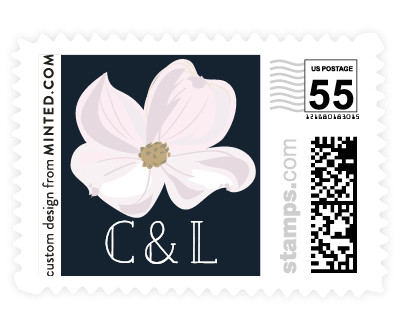 'Petal Surround (G)' wedding stamp