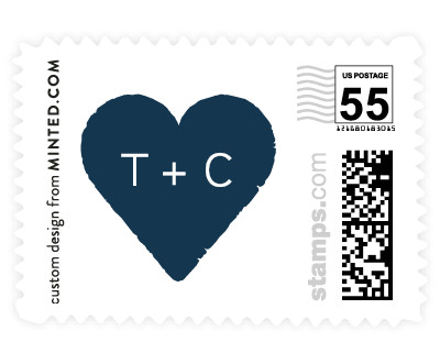 'Timber (C)' wedding stamps