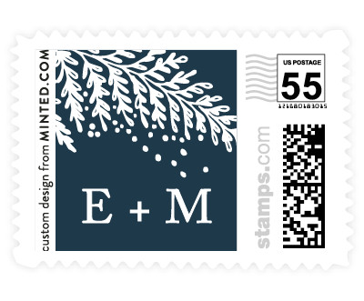 'Fern Frame (E)' postage stamps