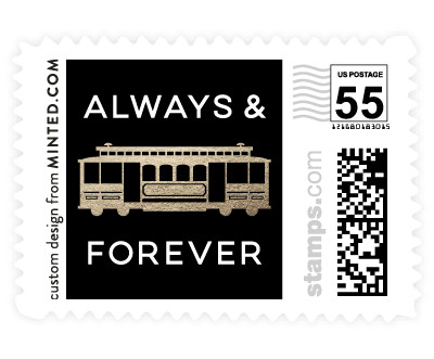 'Golden Gate Bridge (B)' postage stamp