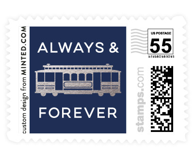 'Golden Gate Bridge (D)' wedding postage