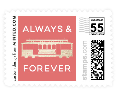 'Golden Gate Bridge (E)' wedding stamp