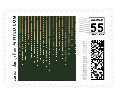 'Crystal Curtain (C)' postage stamps