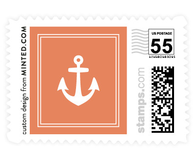 'Down By The Sea (B)' stamp
