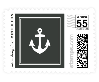 'Down By The Sea (C)' wedding postage
