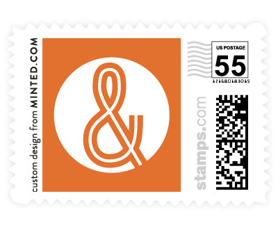 'Love Graphics (C)' wedding stamp