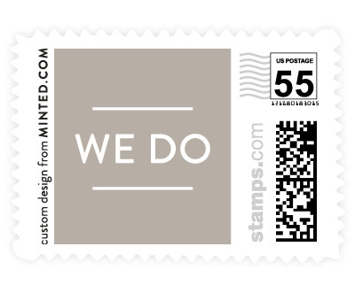 'Simply Dapper (C)' wedding stamps