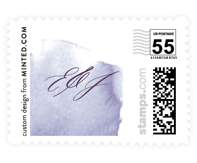 'Misty Forest (B)' wedding stamps