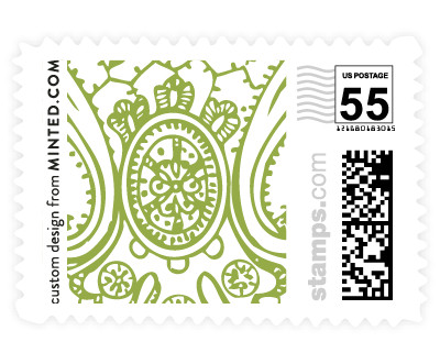 'Spanish Lace (B)' stamp design