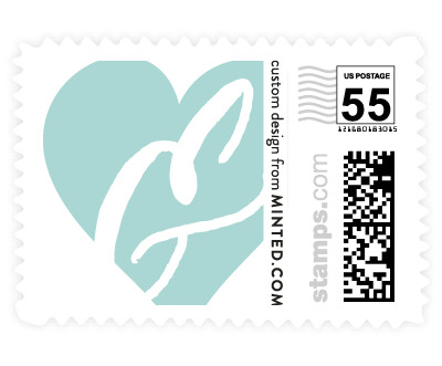'Heartbeat (B)' postage stamps