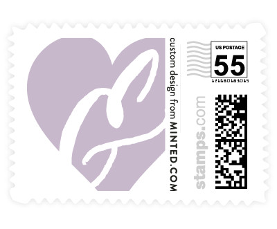 'Heartbeat (D)' postage
