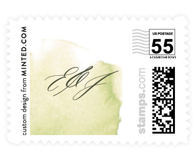 'Misty Forest (E)' postage stamp