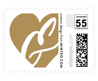 'Heartbeat (F)' postage stamp