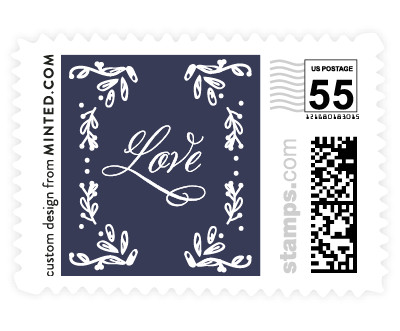 'Tiny Initials (D)' stamp design