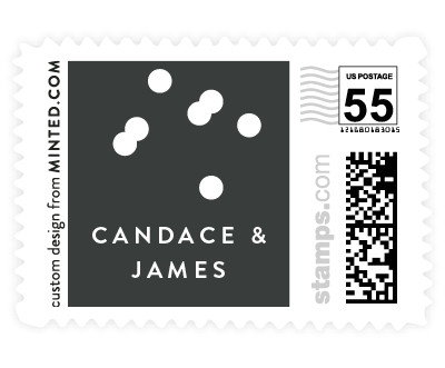 'Confetti Splash' postage stamps