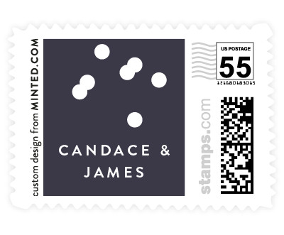 'Confetti Splash (C)' postage