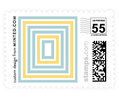 'Float + Sweetie Stripe (B)' postage stamp