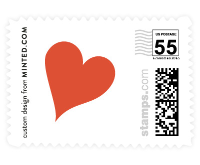 'Love Connection (C)' wedding stamp