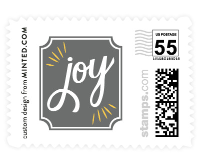 'Serendipity (E)' stamp design