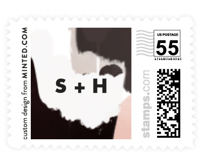 'Artistic Union (B)' wedding stamp