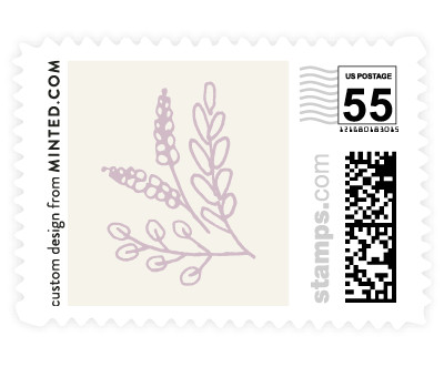 'Rustic Charm (B)' wedding stamps