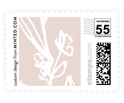 'Metallic Branches' stamp