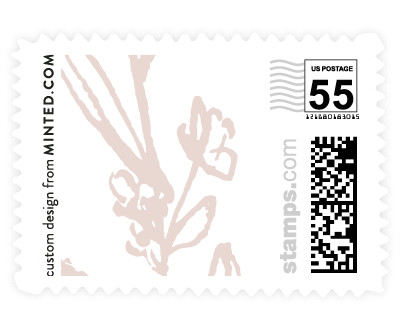 'Metallic Branches (B)' wedding postage