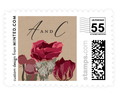 'Sahara (C)' wedding stamp