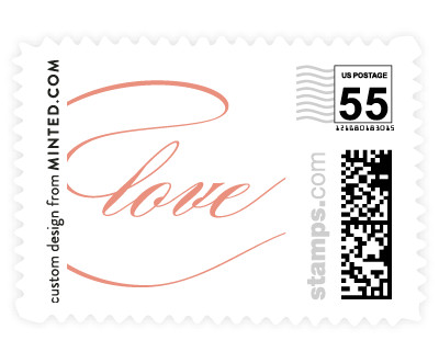'Flourish (E)' postage stamps