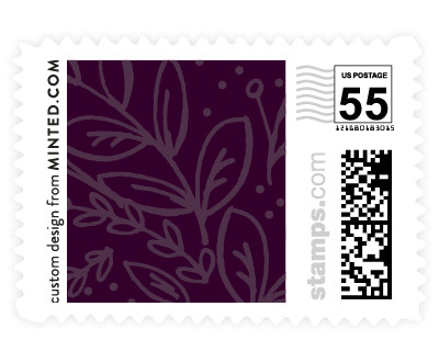 'Graceful (F)' stamp design