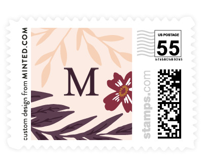 'Floral Edged Frame (B)' postage
