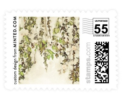 'English Countryside' wedding stamp